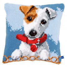 Kit de coussin gros trous - Vervaco - Jack Russel