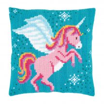 Kit de coussin gros trous - Vervaco - Licorne