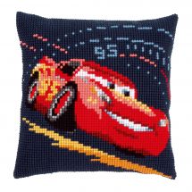 Kit de coussin gros trous - Vervaco - Lightning McQueen