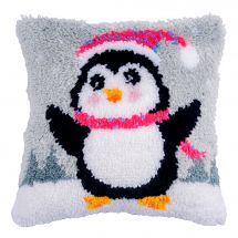 Kit de coussin point noué - Vervaco - Pingouin