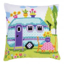 Kit de coussin gros trous - Vervaco - Les vacances