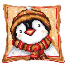 Kit de coussin gros trous - Vervaco - Pingouin