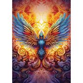 Puzzle  - Art Puzzle - Phoenix coloré - 1000 pièces