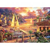 Puzzle  - Art Puzzle - Mer d'or - 3000 pièces