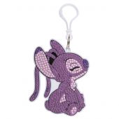 Porte-clés Broderie Diamant - Crystal Art D.I.Y - Angel