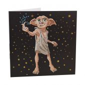 Carte broderie Diamant - Crystal Art D.I.Y - Dobby