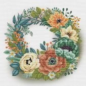 Kit broderie point de croix - Nova Sloboda - Fleurs de Printemps