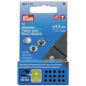 Oeillets et rivets - Prym - Rivets tubulaires laiton inoxydable - 9.0 mm