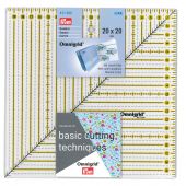 Règle Patchwork - Prym - Carré Omnigrid - 20x20 cm