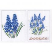 Kit broderie point de croix - Thea Gouverneur - Muscari