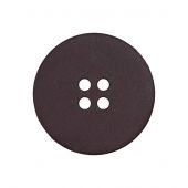 Boutons 4 trous - Union Knopf by Prym - Lot de 2 boutons polyester - 20 mm noir