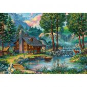 Puzzle  - Art Puzzle - Maison de conte de fées - 1000 pièces