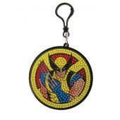 Porte-clés Broderie Diamant - Crystal Art D.I.Y - Wolverine