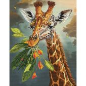 Kit broderie point de croix - Nova Sloboda - Girafe