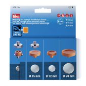 Accessoire couture - Prym - Jeu d'outils pour boutons pression Anorak - 12-15-20 mm