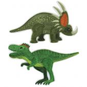 Ecusson thermocollant - Prym - Lot de 2 écussons dinosaures