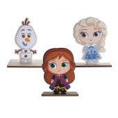 Figurine à diamanter - Crystal Art D.I.Y - Pack Reine des Neiges