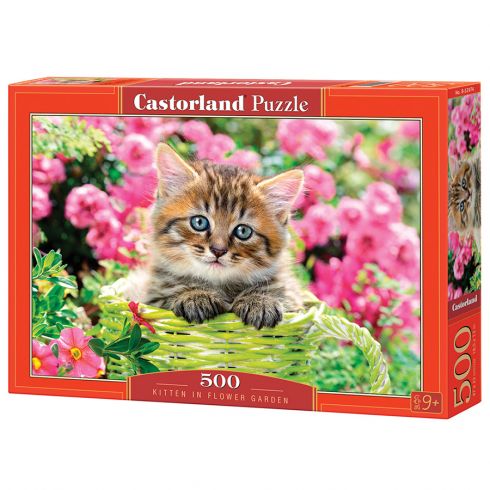 Puzzle - Chaton roux - 500 pièces - Castorland
