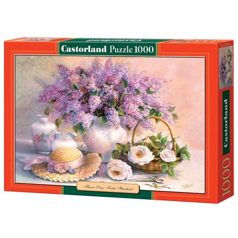 Puzzle - Jour des fleurs - 1000 pièces - Castorland