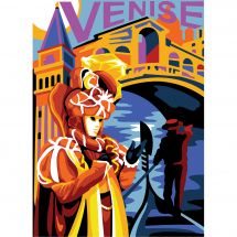 Canevas Pénélope  - SEG de Paris - Venise Pop
