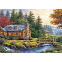 Puzzle  - Art Puzzle - L'automne sur les collines - 260 pièces