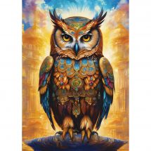 Puzzle  - Art Puzzle - Général Hibou - 500 pièces