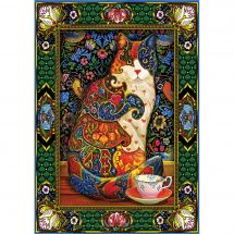 Puzzle  - Art Puzzle - Le chat royal - 1000 pièces