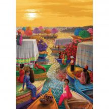 Puzzle  - Art Puzzle - Port des fleurs - 1000 pièces