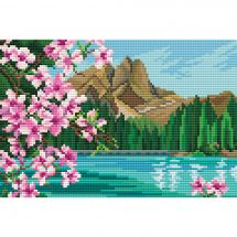 Kit de broderie Diamant - Collection d'Art - Sakura