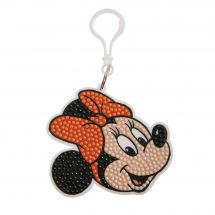 Porte-clés Broderie Diamant - Crystal Art D.I.Y - Minnie