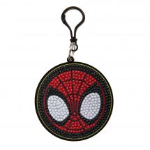 Porte-clés Broderie Diamant - Crystal Art D.I.Y - Spiderman