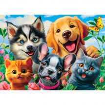 Puzzle enfant - Castorland - Selfie - 120 pièces