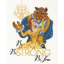 Kits de broderie Disney : point de croix et supports à broder