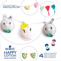 Fil Coton Crochet Happy Cotton DMC - Amigurumi - Pelote 20gr