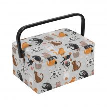 Coffret à ouvrages - Hobby Gift - Chats - Taille M