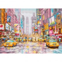 Kit broderie point de croix - Letistitch - Times Square