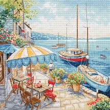 Kit broderie point de croix - Letistitch - Paysage marin