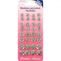Boutons pression - Couture loisirs - Boutons pression