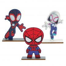 Figurine à diamanter - Crystal Art D.I.Y - Pack Spiderman