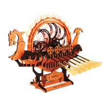 Puzzle 3D Mécanique Bois - ROKR - Viking Dragon Ship