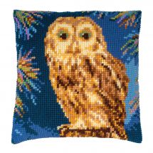 Kit de coussin gros trous - Vervaco - Hibou