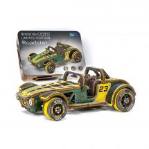 Puzzle 3D Mécanique Bois - Wooden City - Roadster